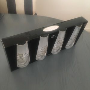 Rae Dunn stemless champagne flutes